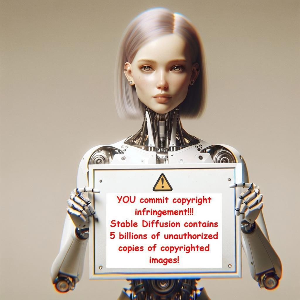 Copyright Visualized by AI