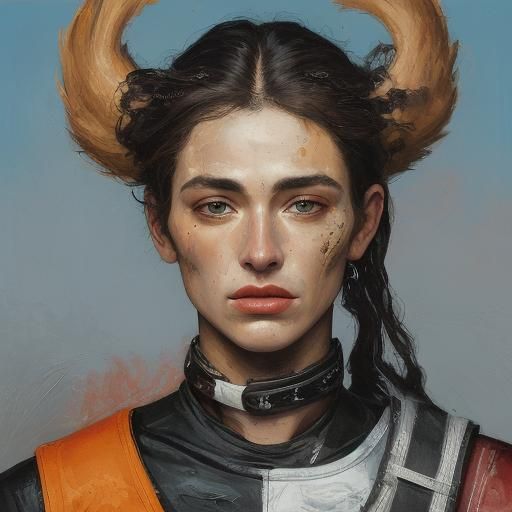 Inclusive Athletes: A Figurative Painting with Dynamic Compo...