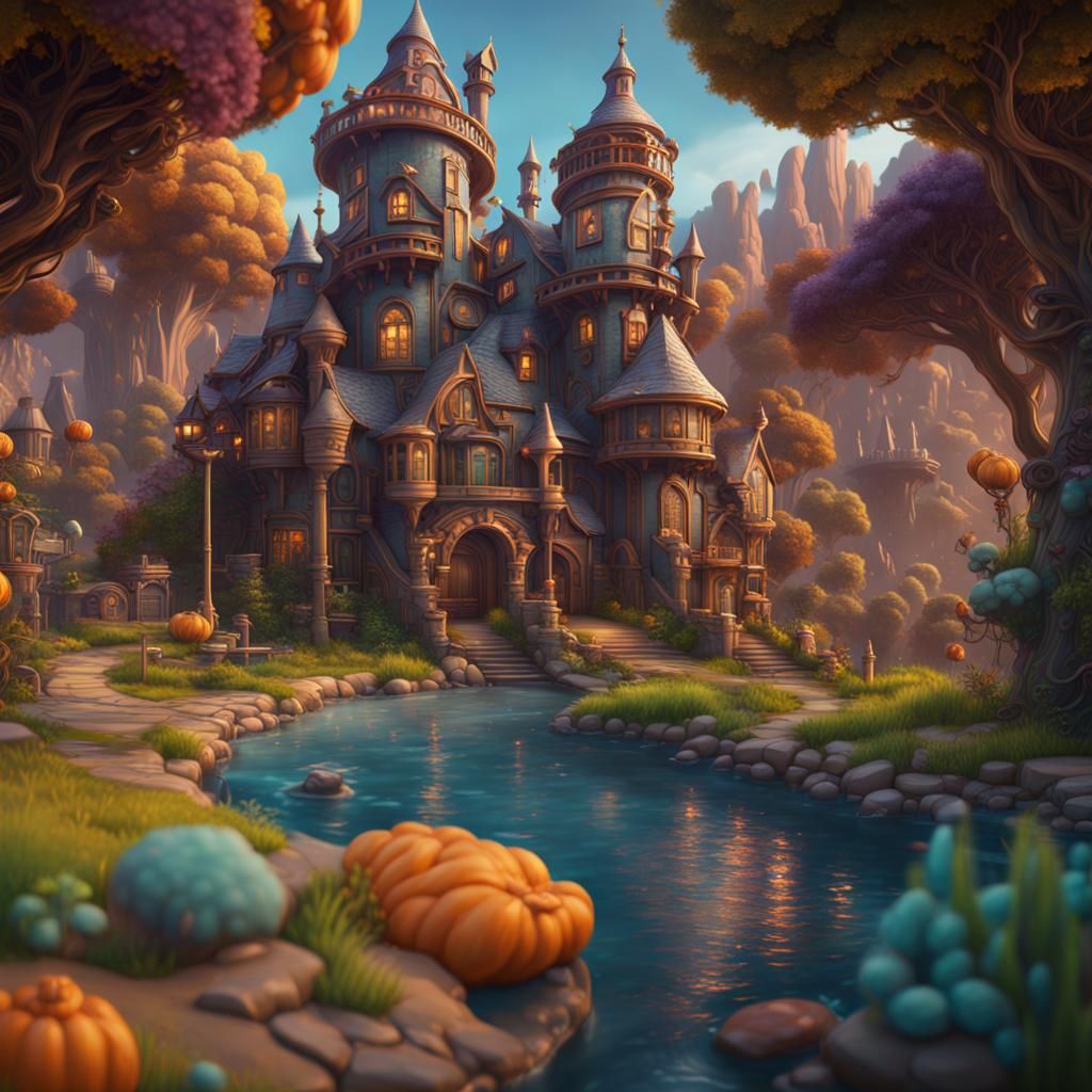 Nickelodeon Fantasy Concept Art in Deep Color