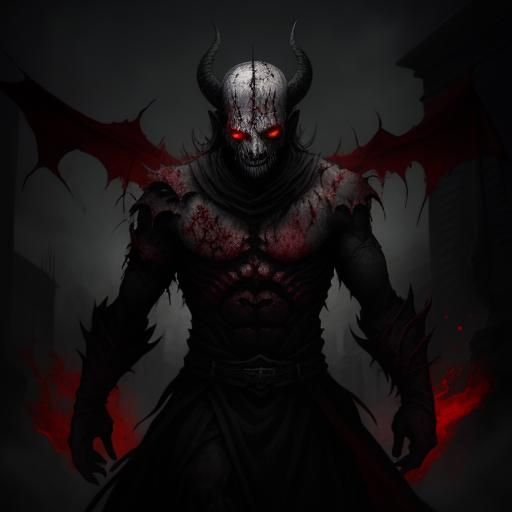 The god of the Undead, with red eyes, waits in the shadows, ready to pounce, whenever you least expect it.