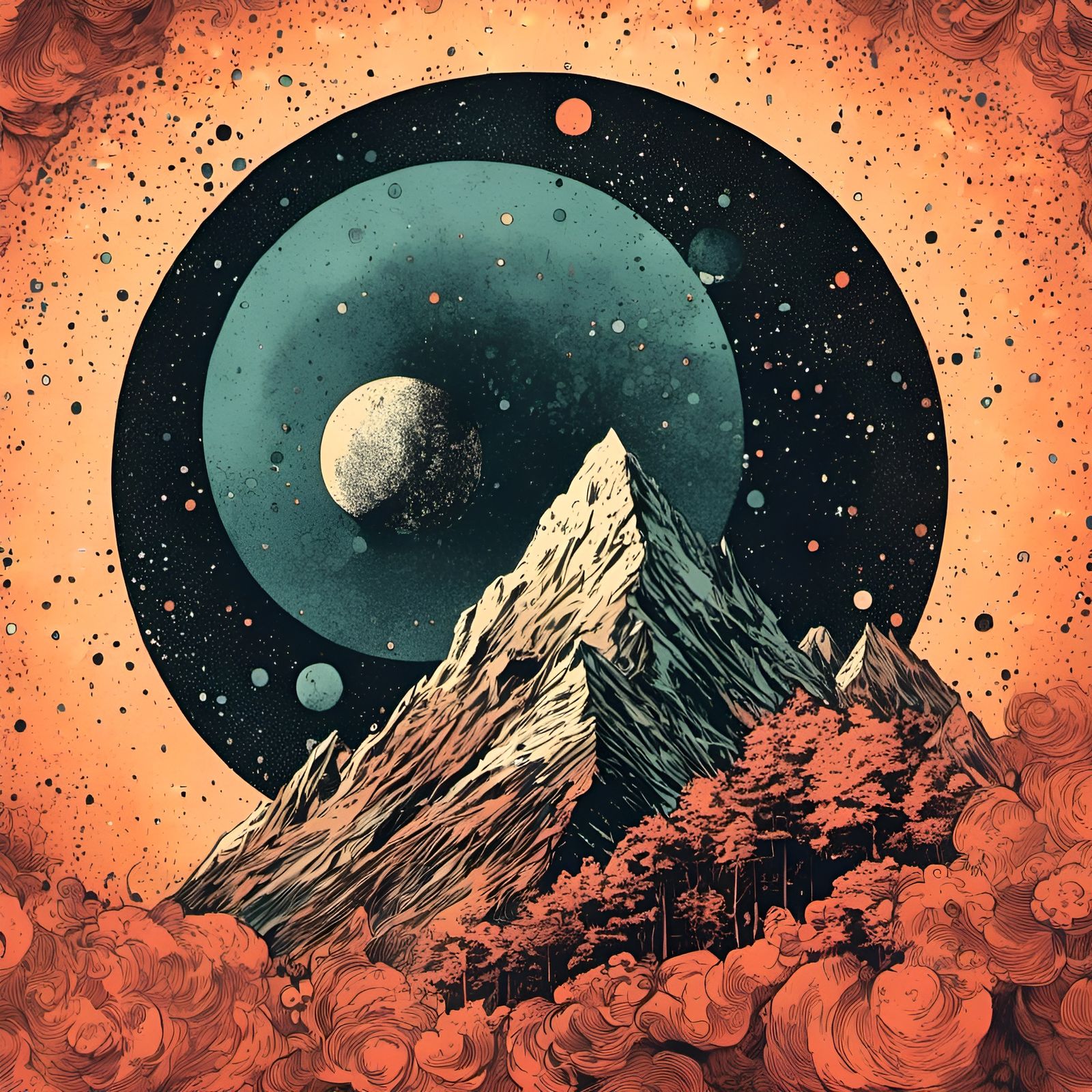 Cosmic Colors on a Mountain Summit