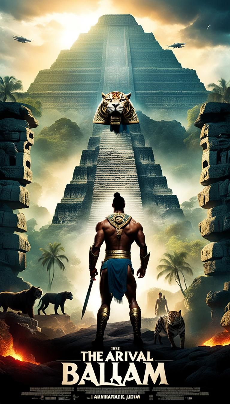 Mayan Superhero Movie Poster: The Arrival of BALAM