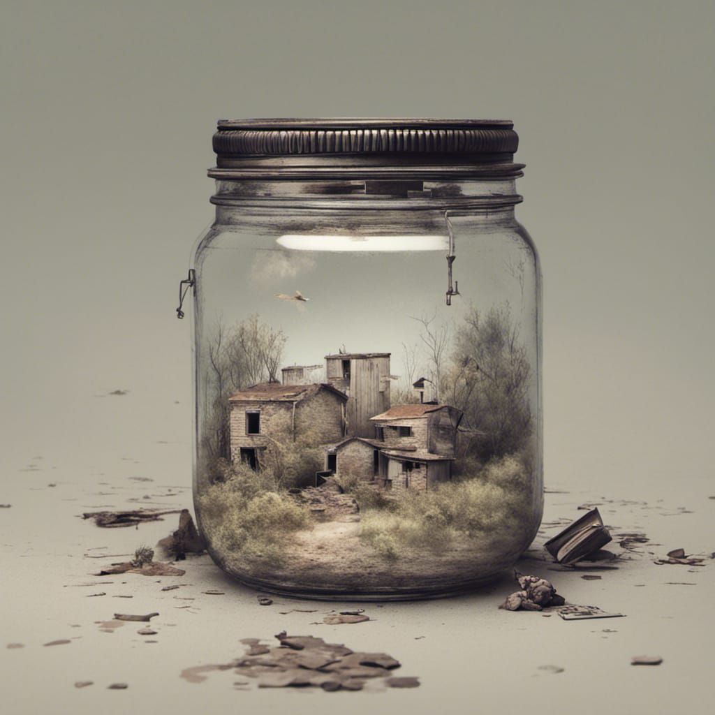 Jar of Abandoned Hopes in Apocalyptic World