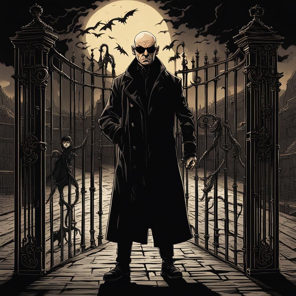 Gates of Hell: Bald Man and Marionettes in Unreal Engine