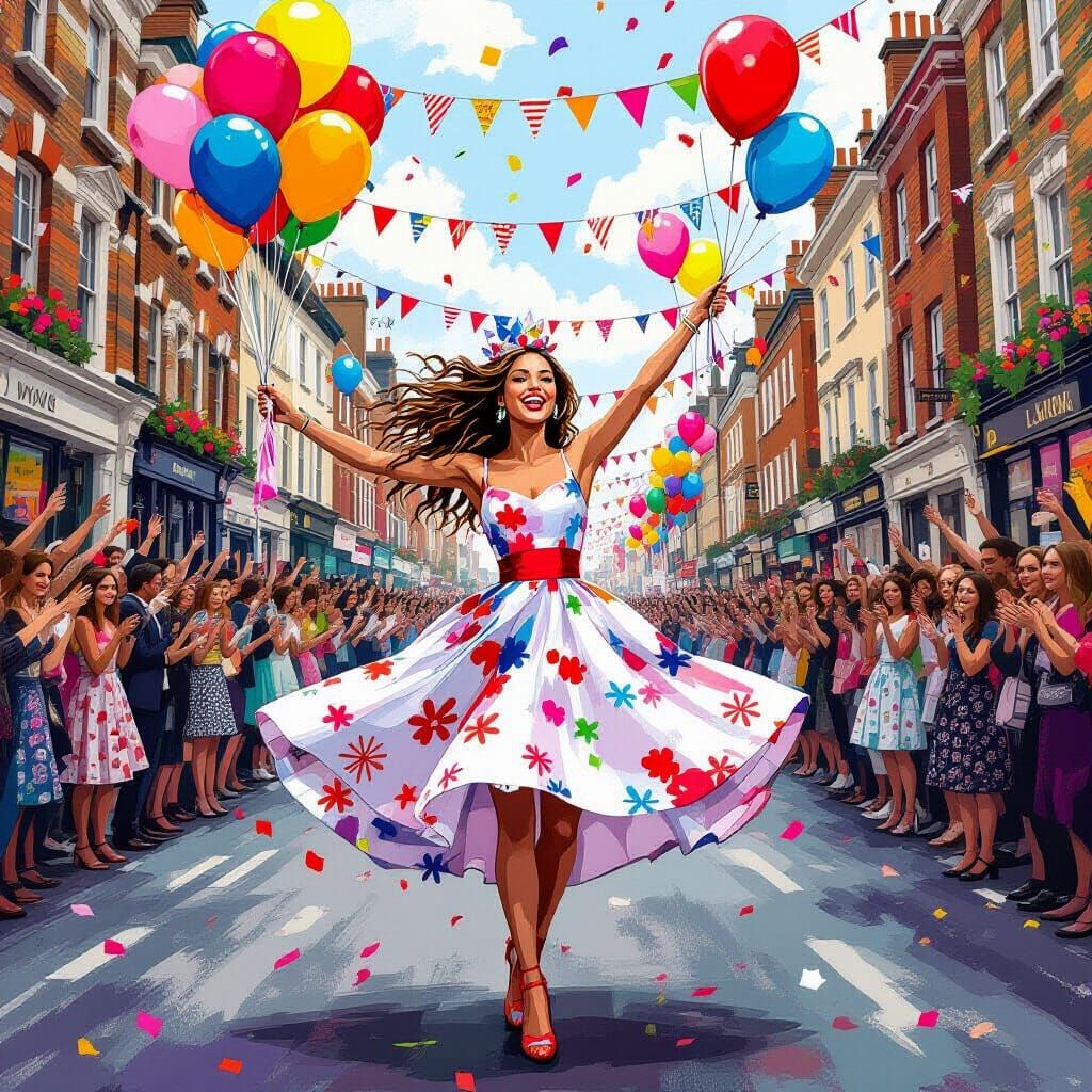 London Jubilee Party: A Pop Surrealist Celebration