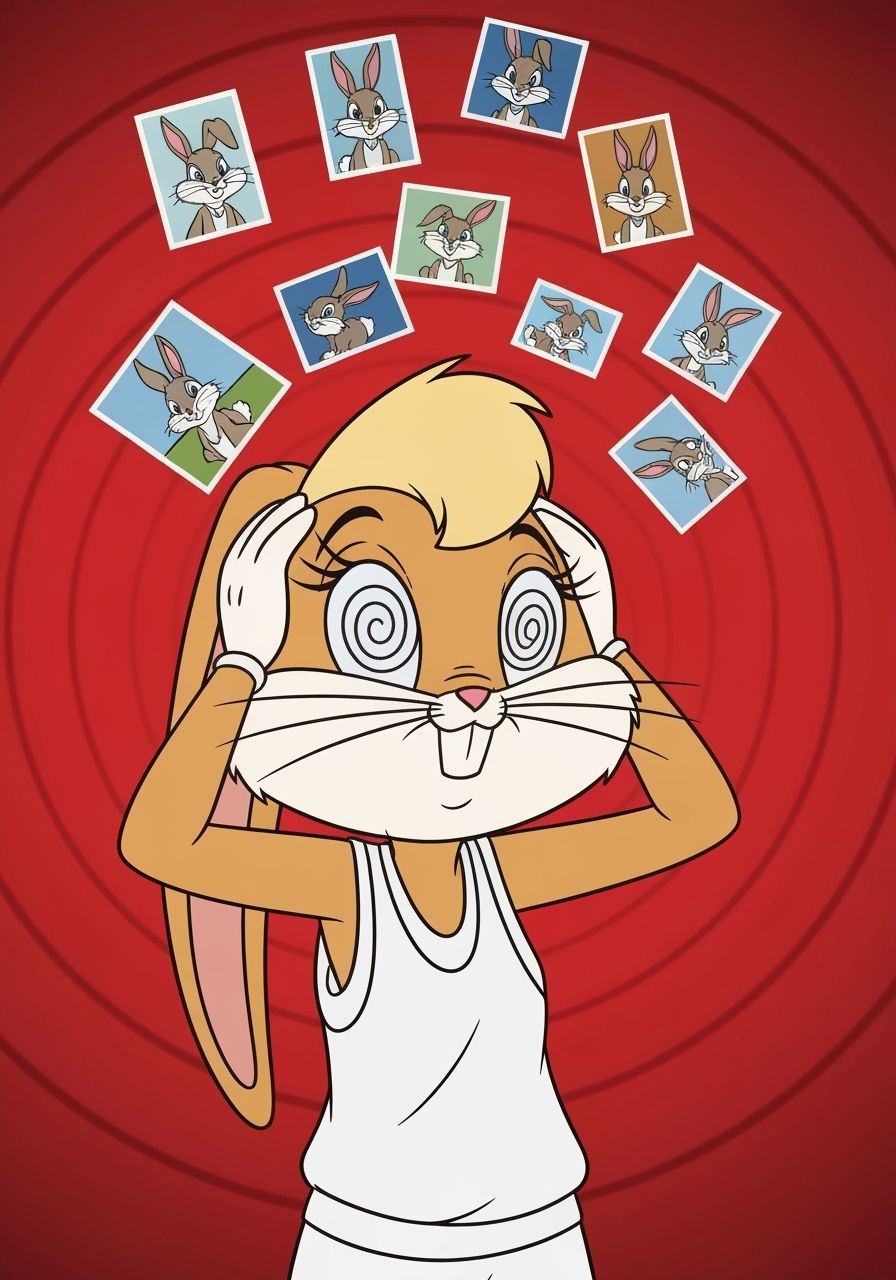 Lola Bunny Overwhelmed by Rabbit Choices in Looney Tunes Tun...