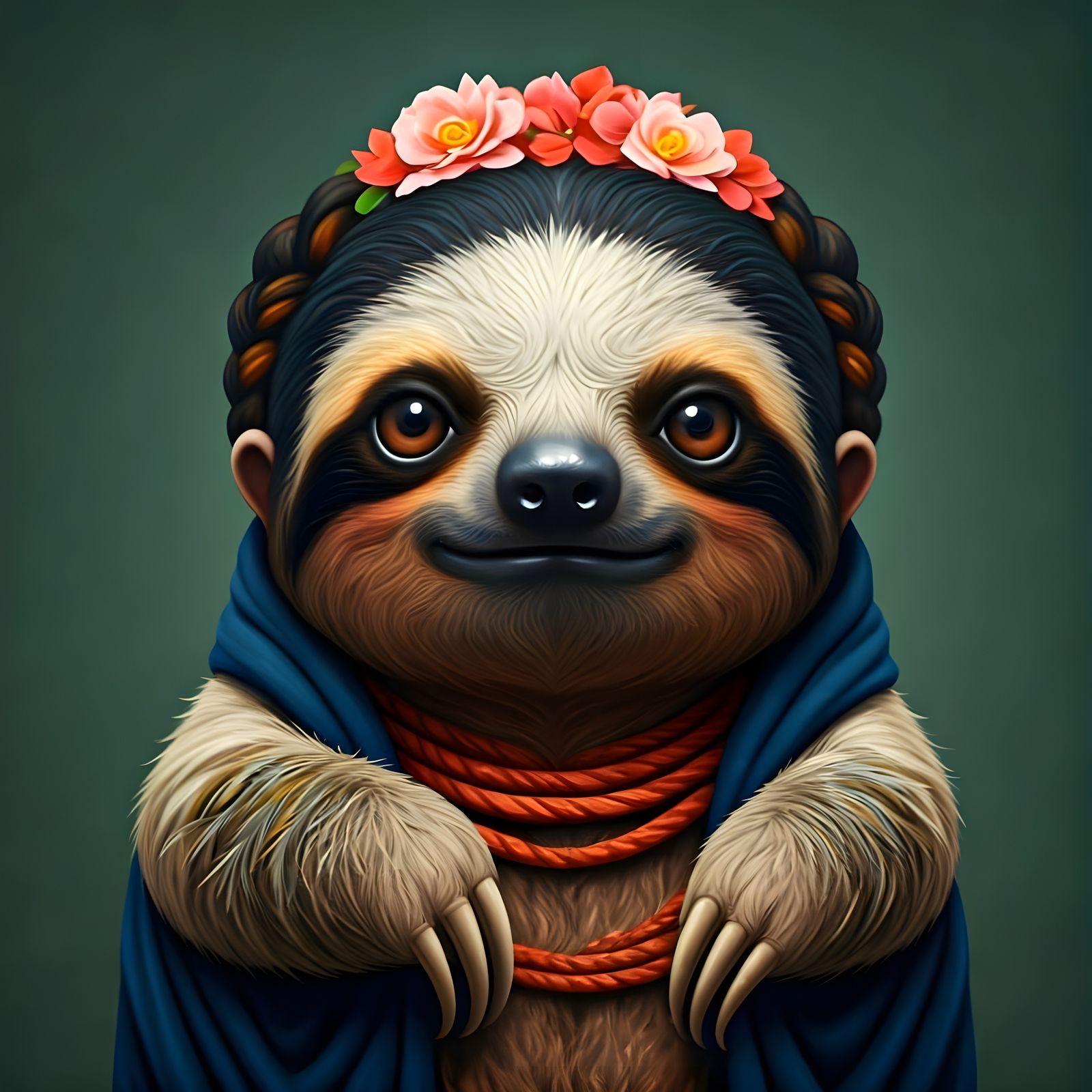 Frida Kahlo's Exotic Jungle Companion