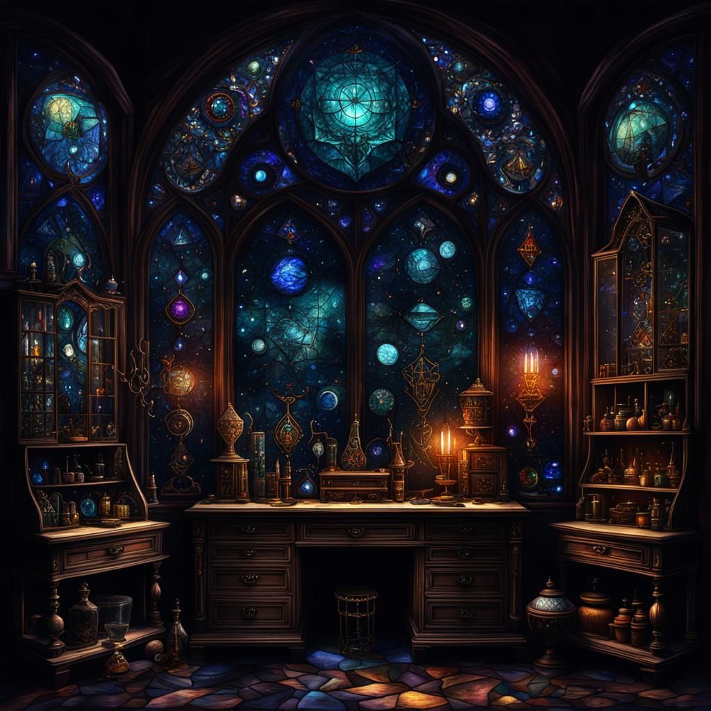A wizard's magic room
