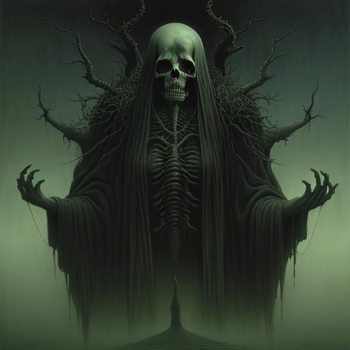 Death Beckons: A Surrealist Nightmare