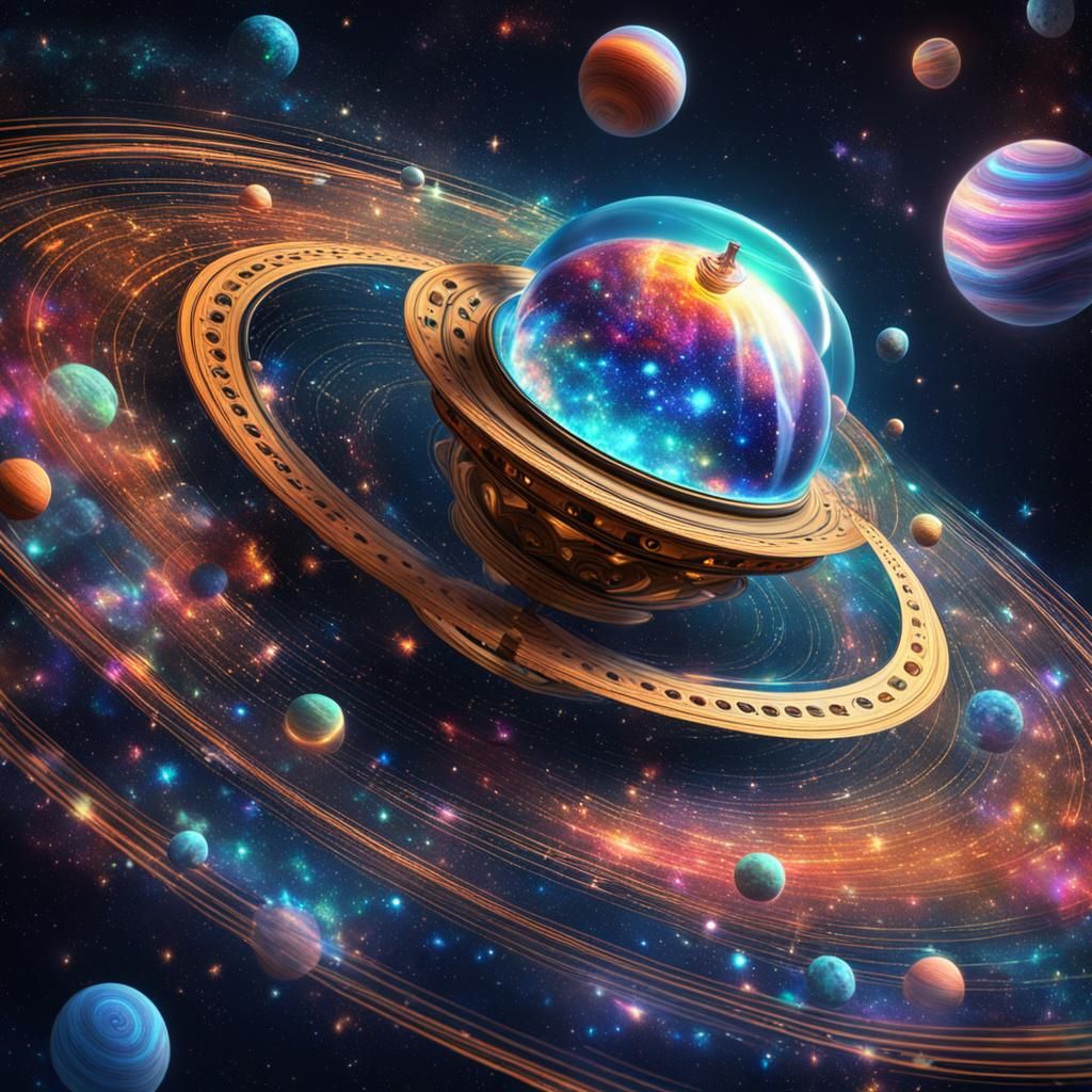 The Spinning Top Galaxy