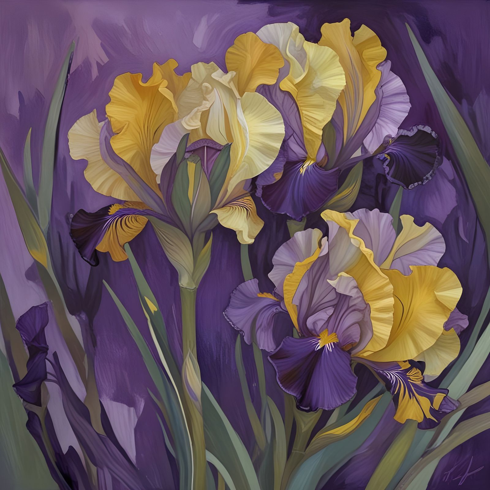 Wild Irises
