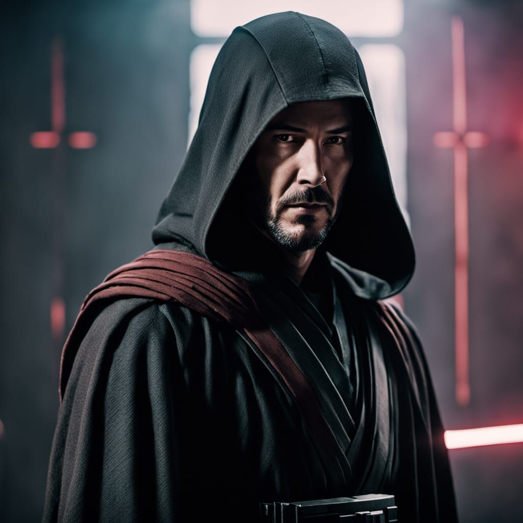 Keanu Reeves as Cinematic Darth Revan in a Film Still Master...