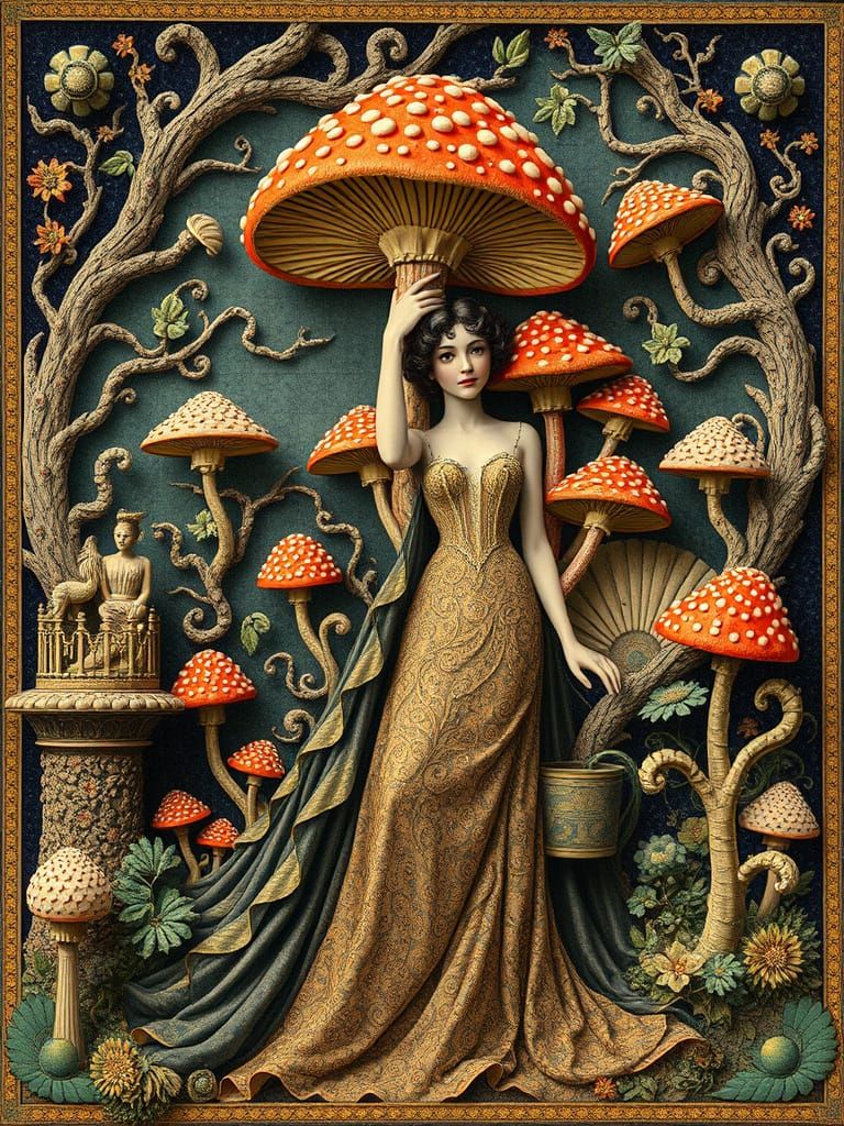 Architextual Dreamscape Steamnouveau Fornasetti