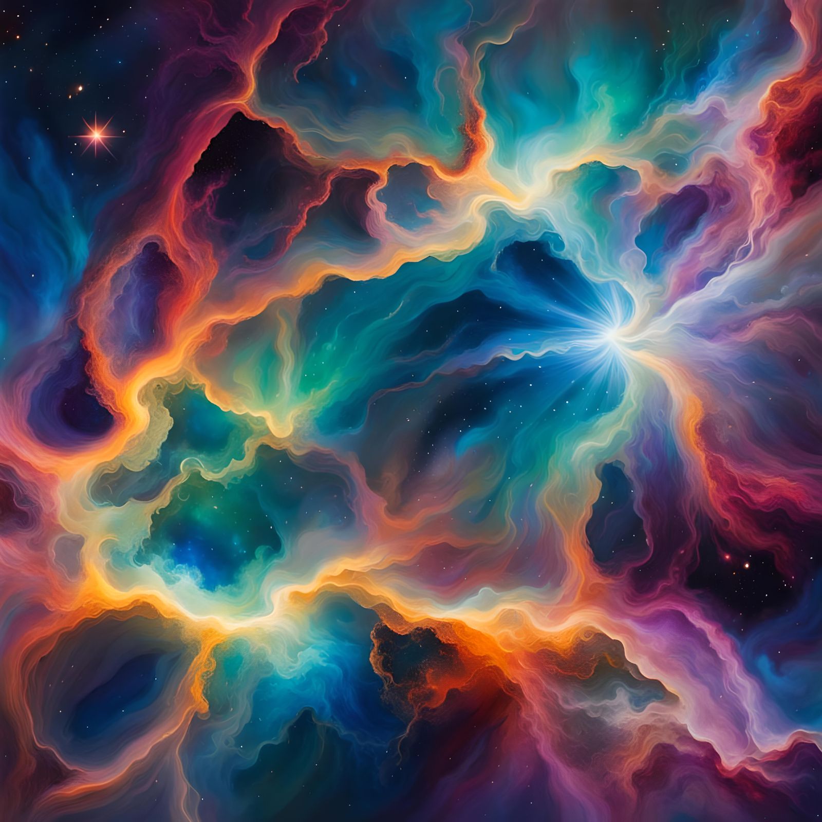 Vibrant Nebula: Thoughts of the Subconscious