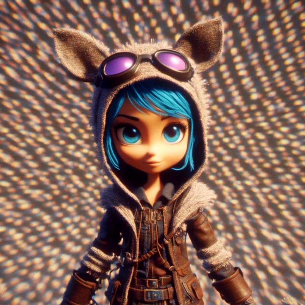 Fantasy 3D Character in Toy Story Style