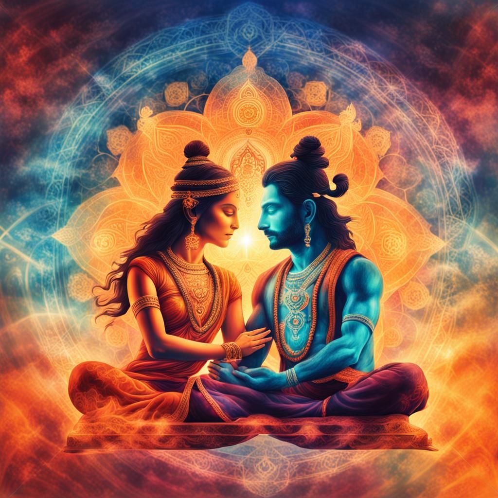 Tantra: Shiva and Shakti in Double Exposure
