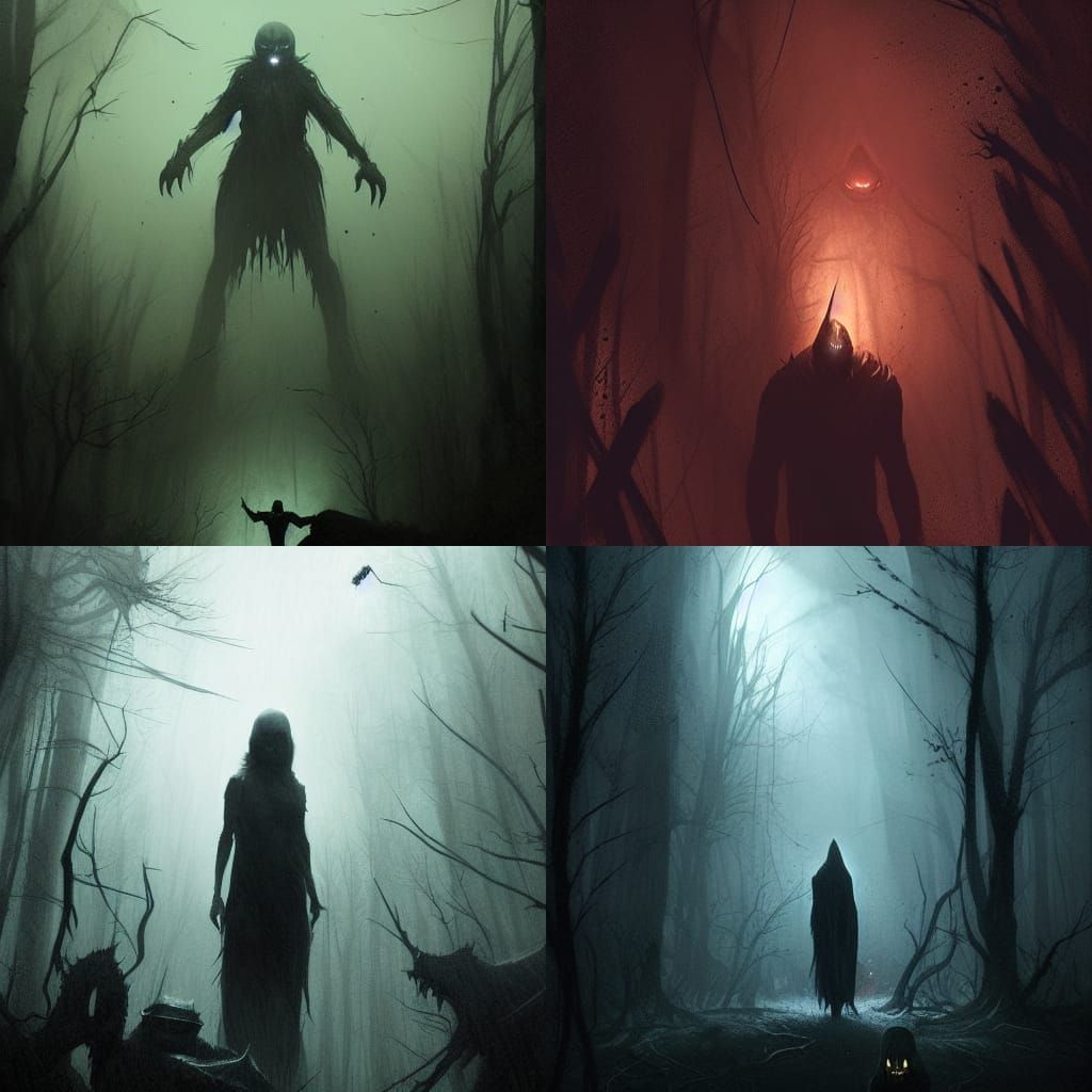 Sinister Skin Walker Emerges from Darkness