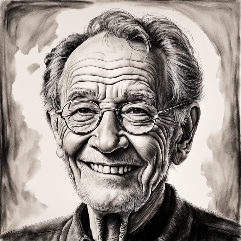 Haiku:  

I gave him a smile;
A thousand old wrinkles gave
i...