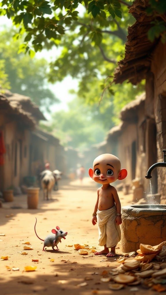 Rural Village Life Meets Whimsical Chaos in a Fantastical In...