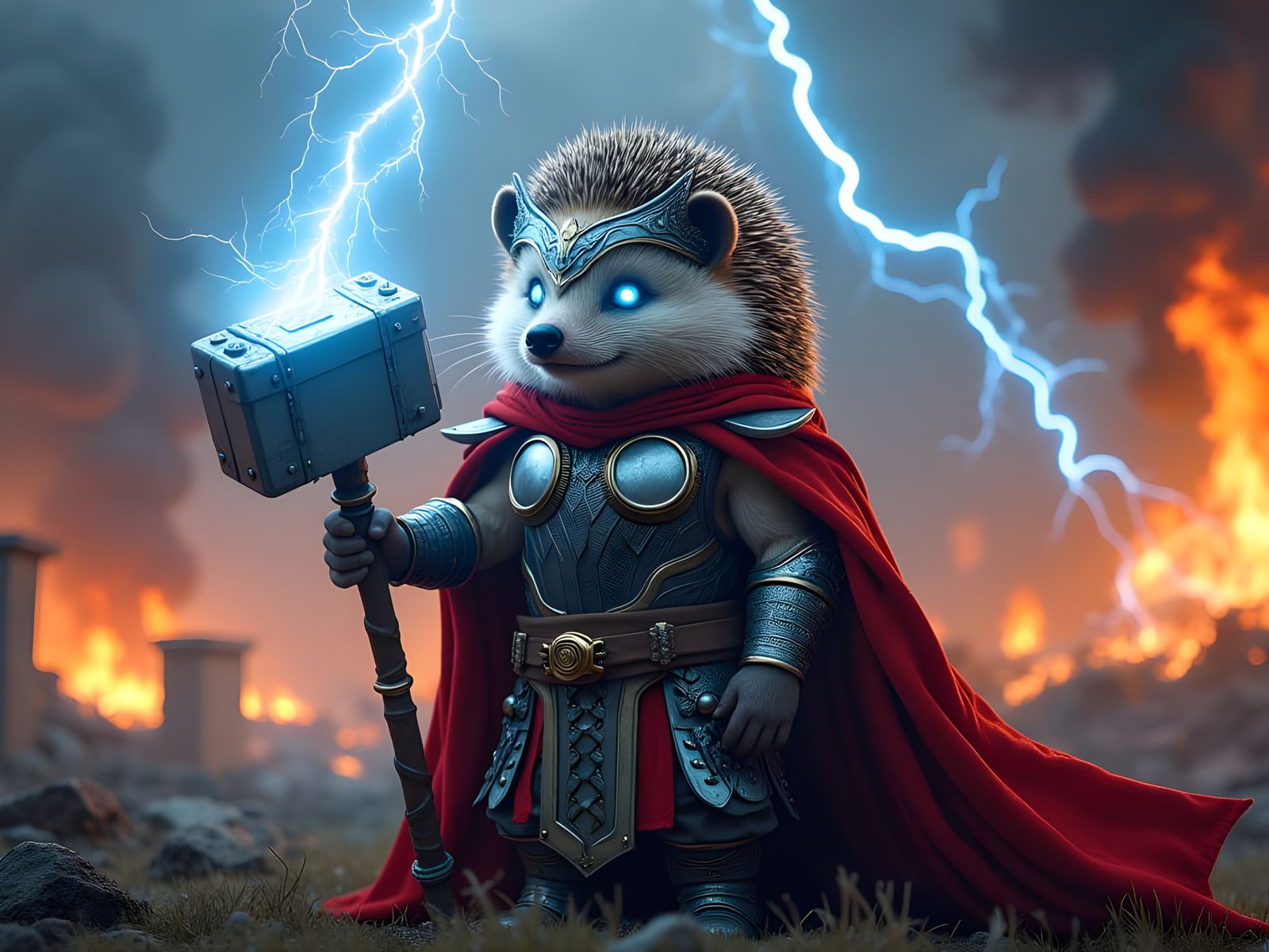 The Norse Hogs:  Thor Hoginson, Norse God Hog of Thunder 2