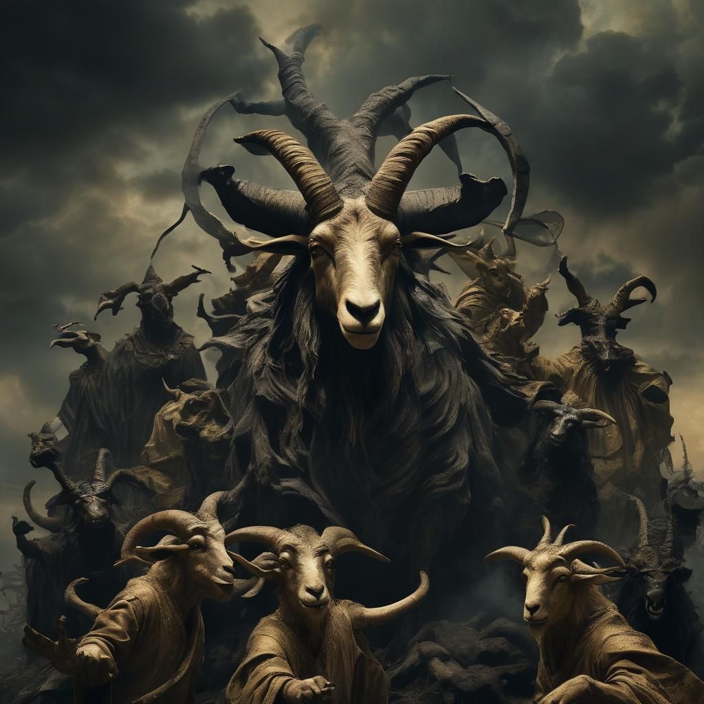 Dark Romanticism Witches' Sabbath, Inspired by Goya