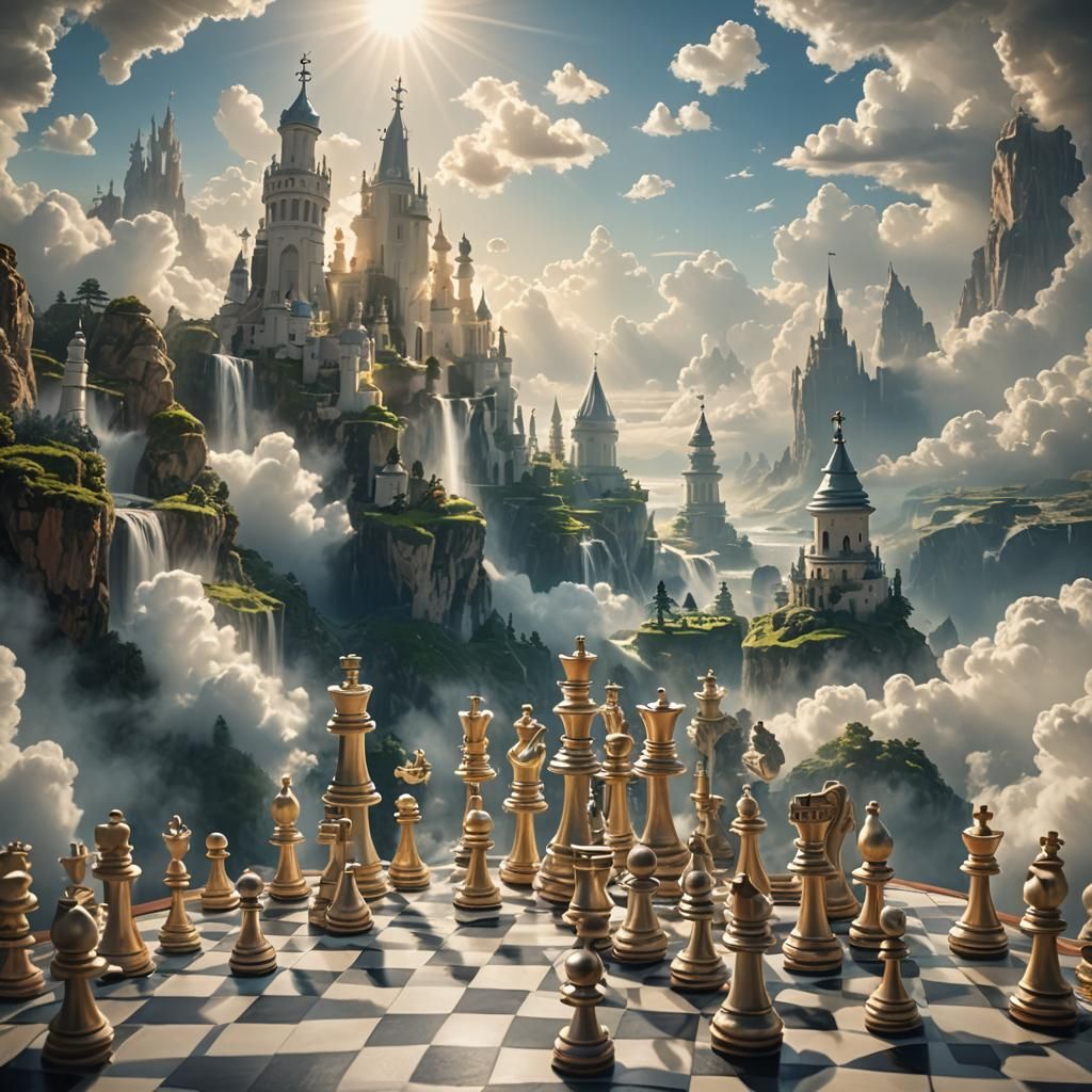 Chess World: Landscapes and Cities as Chess Pieces