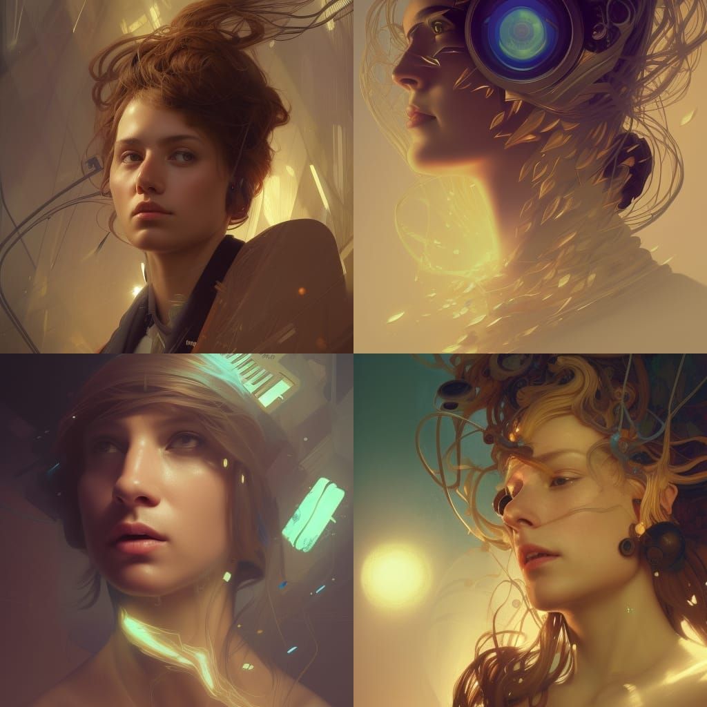 Consciousness as Electronic Sound: Hyperdetailed Digital Por...