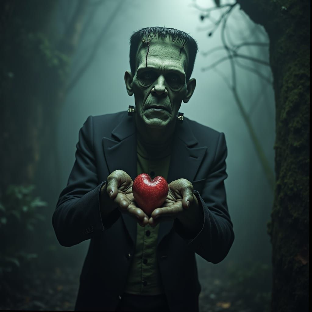 Frankenstein's Monster Pleads with a Human Heart