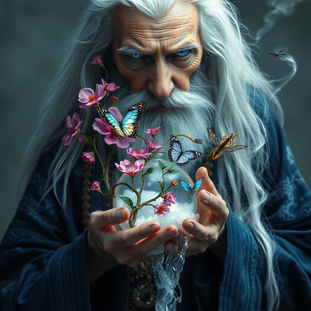 Elder Shaman Releases Mystical World from Ancient Bottle