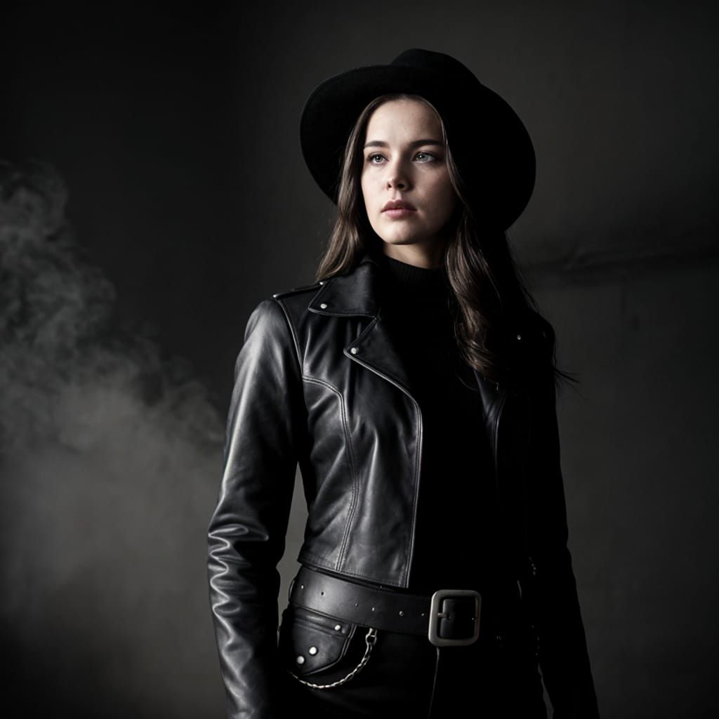 Koo Stark as Camie Marstap with Blaster