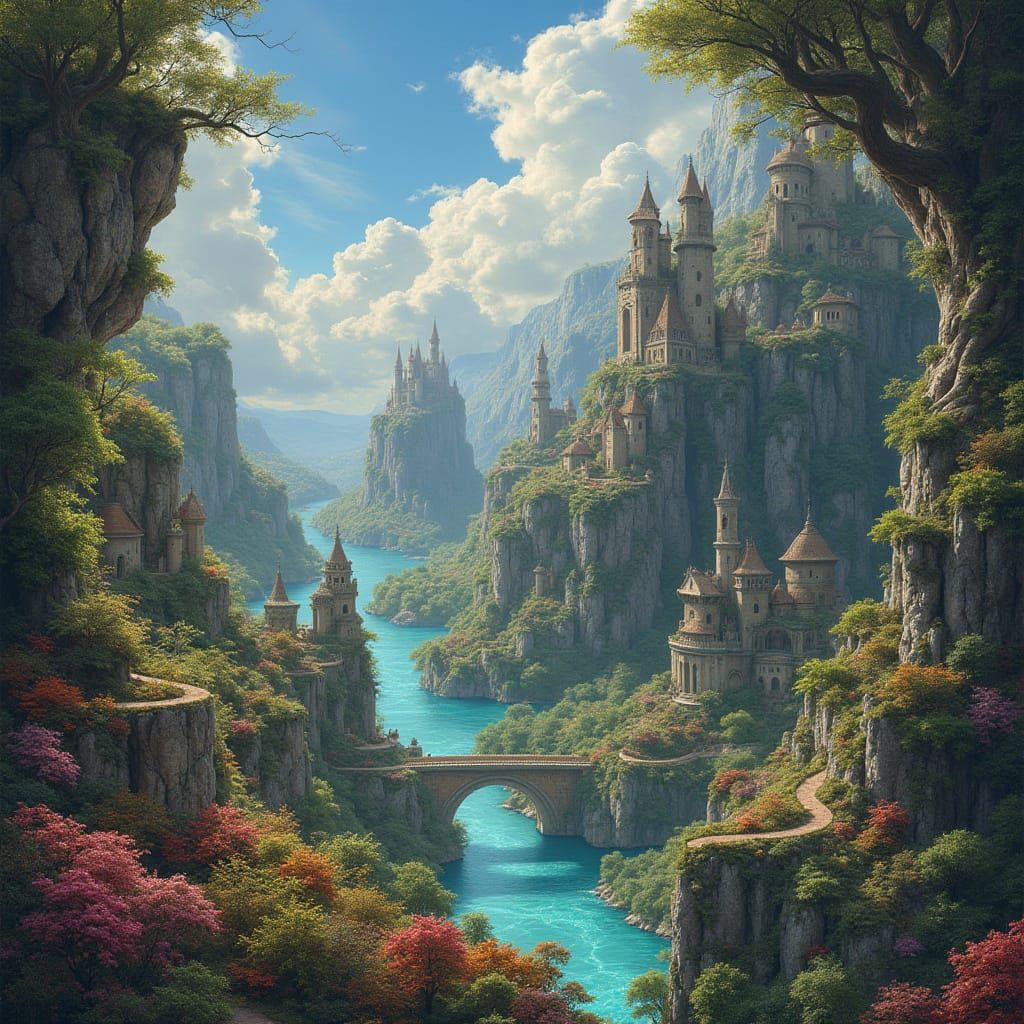 Enchanted Realm of Wonder and Magic