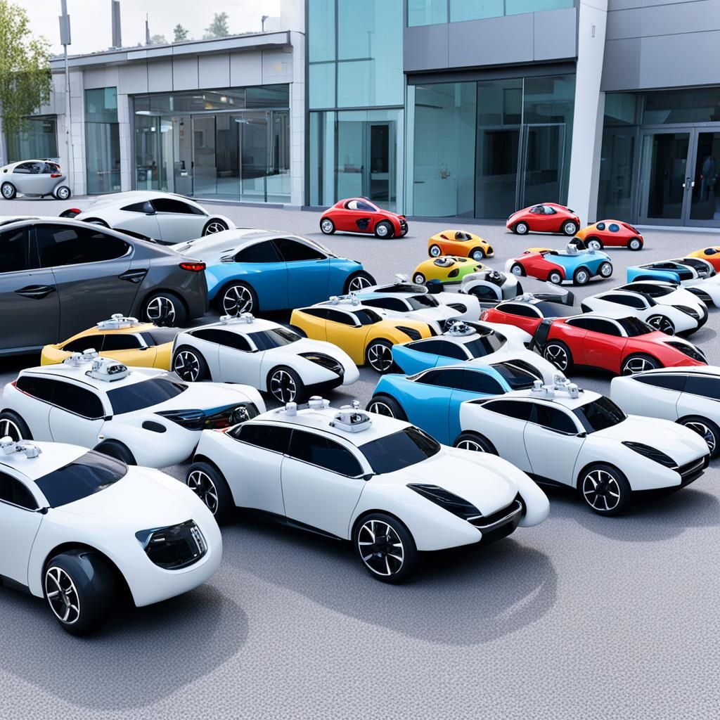 Futuristic One-Wheeled Robot Car Toys