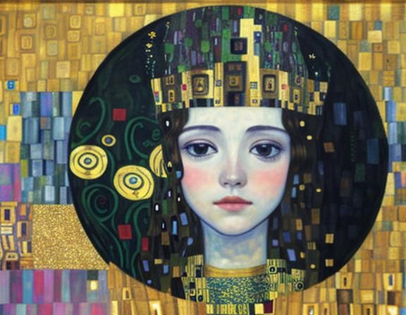 "Daydreaming ... by Klimt"