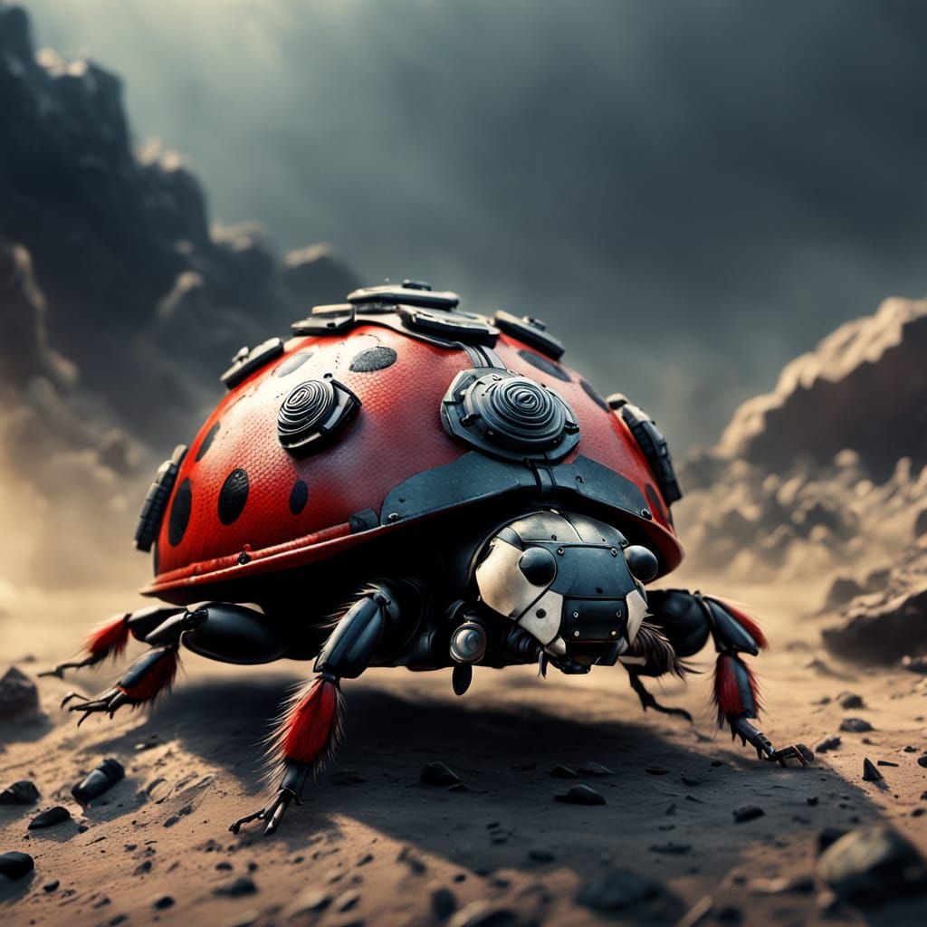 A military ladybug