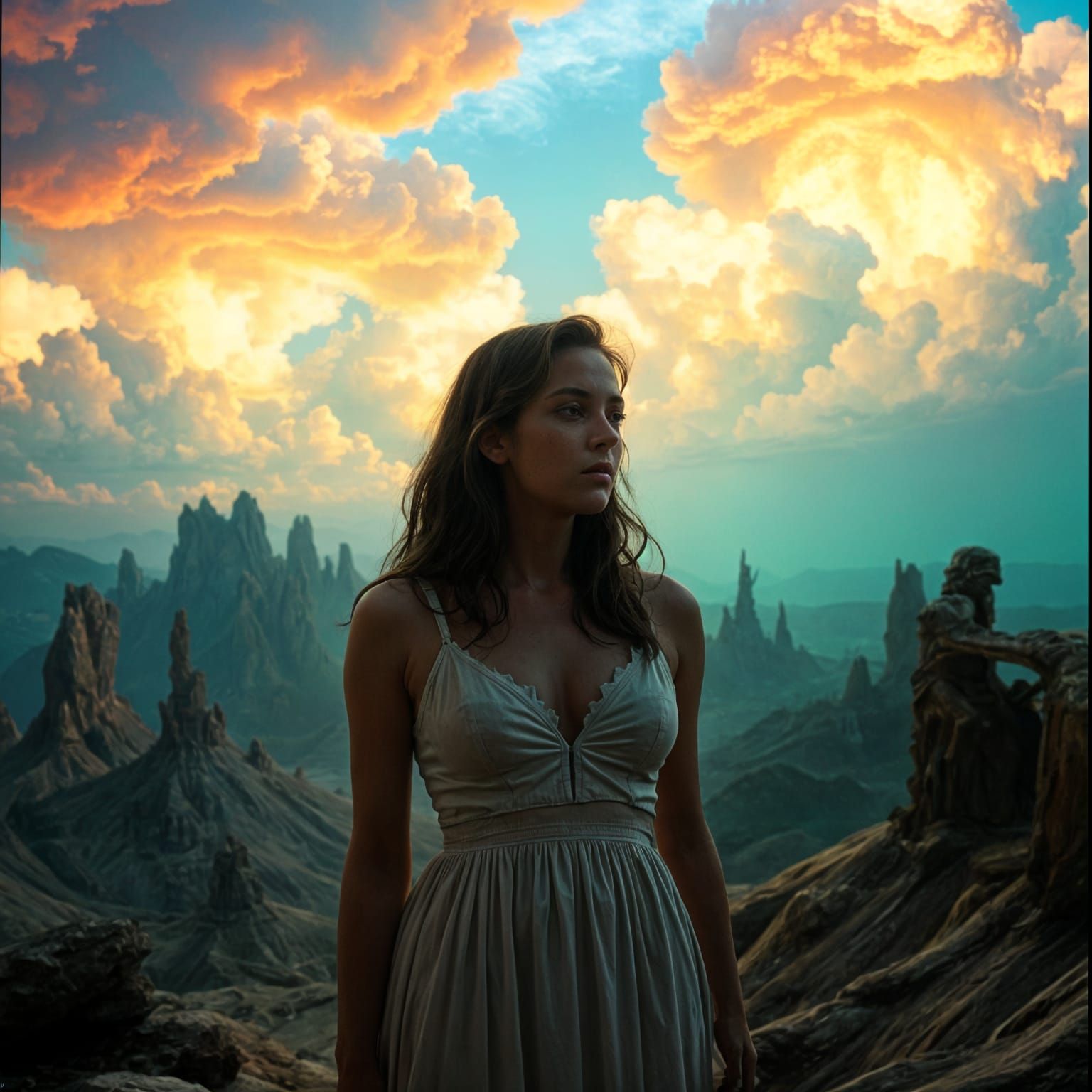 Psychedelic Space Opera Fantasy in a Surreal Style