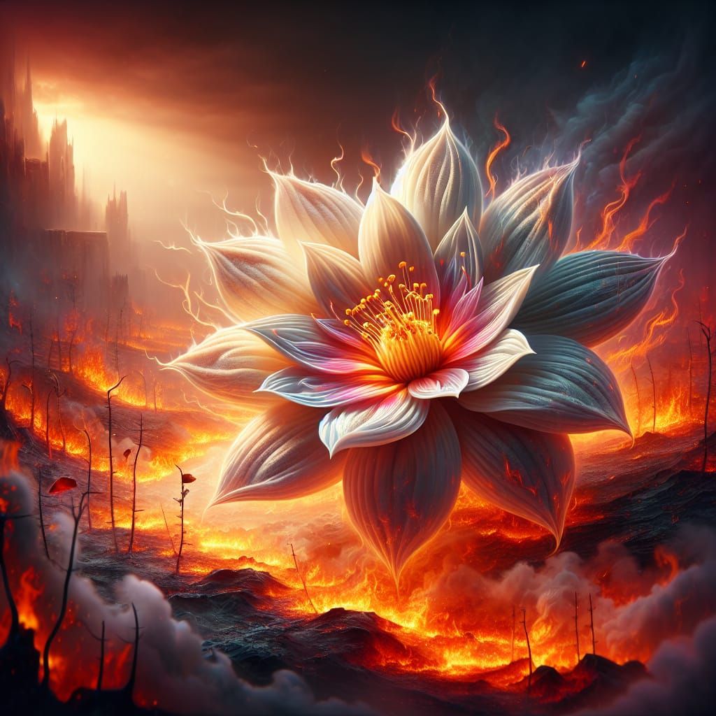 The most beautiful flower from hell