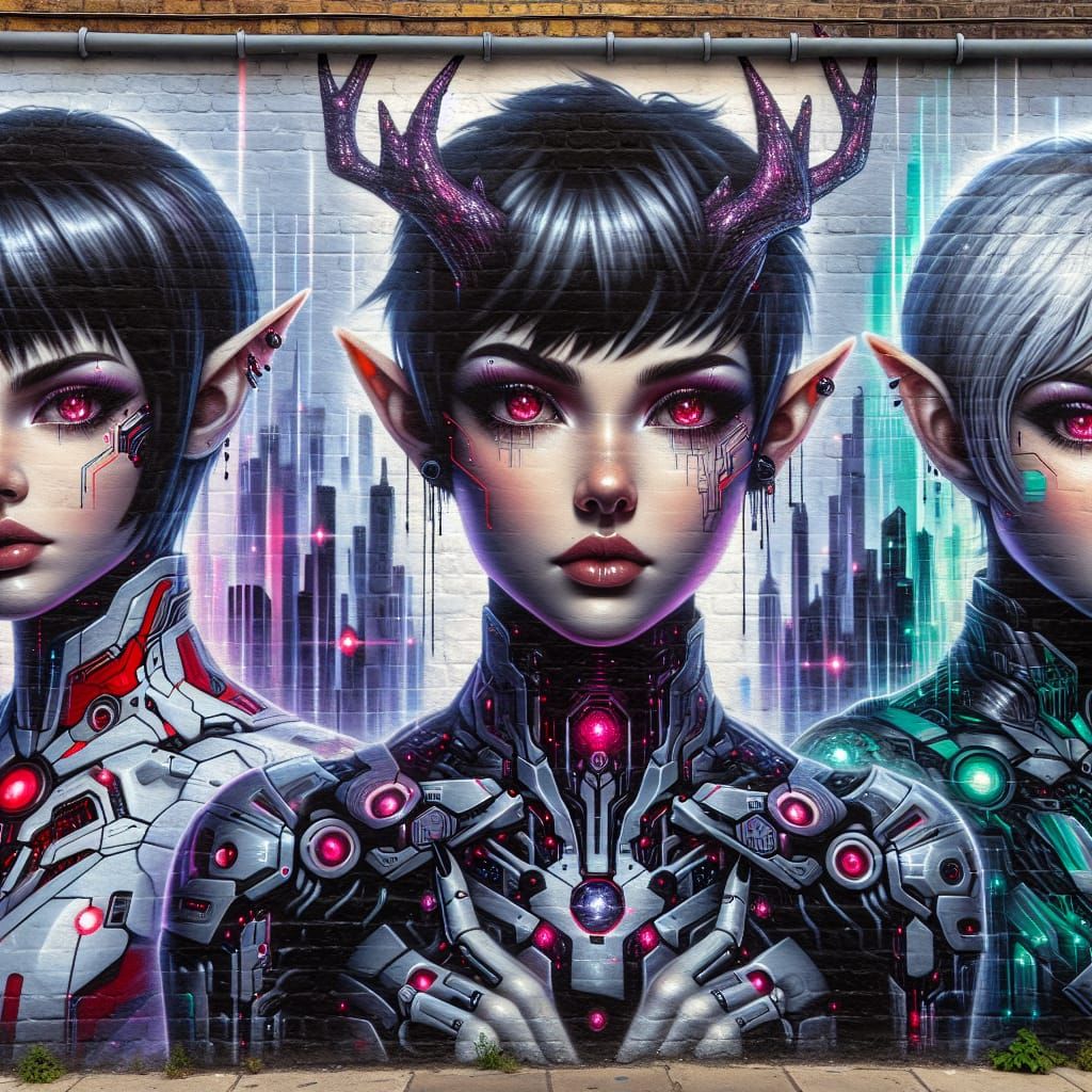 Backdoor Graffiti Mural V