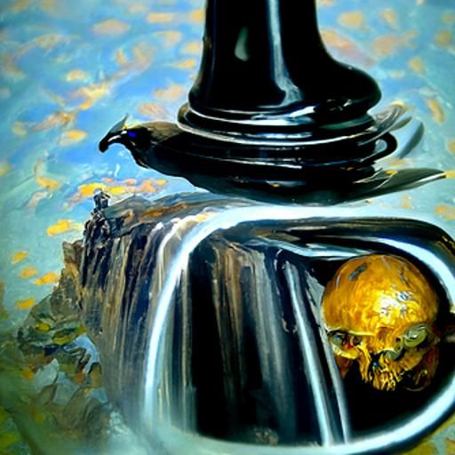 Free Will: An Oil Painting Inspired by James Gurney