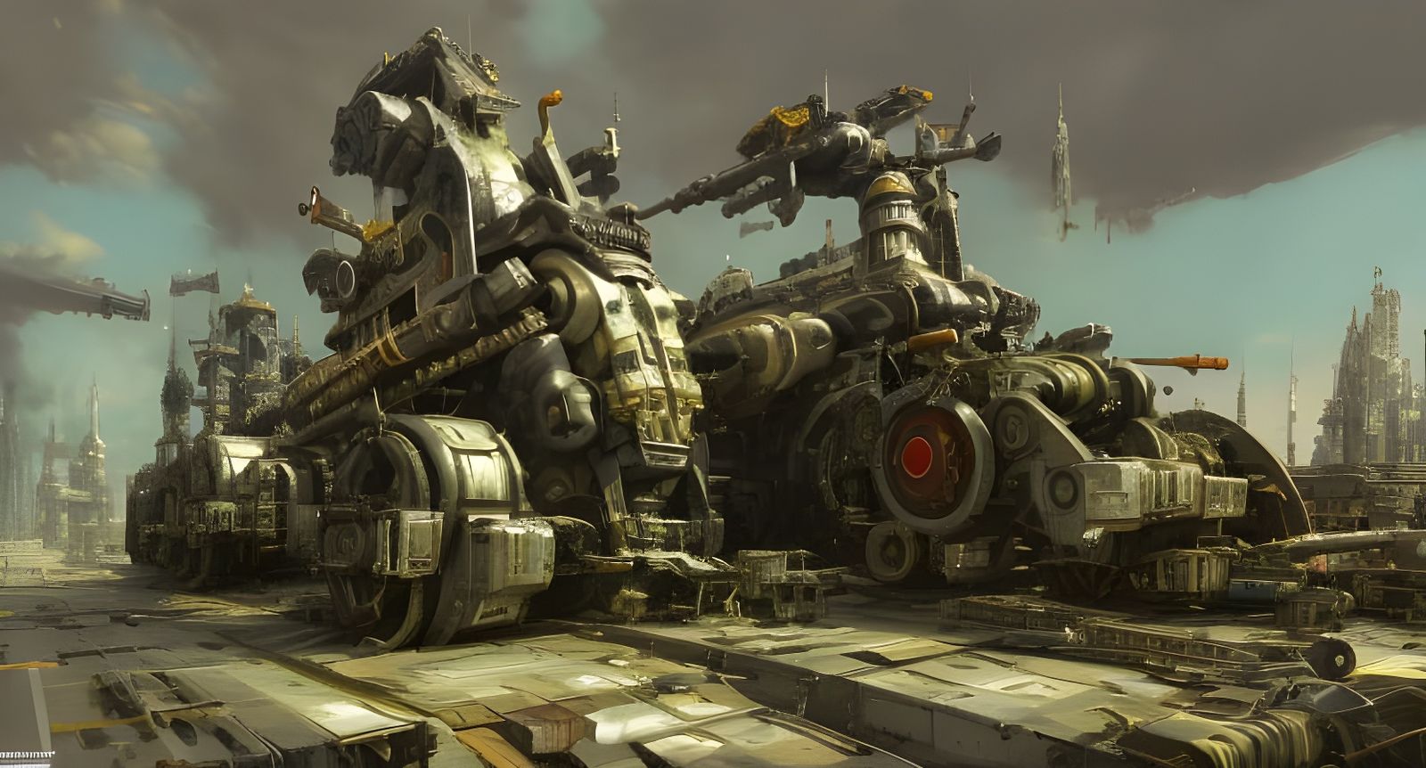 Retro Sci-Fi : Anti-Aircraft (but where is the cannon barrel...