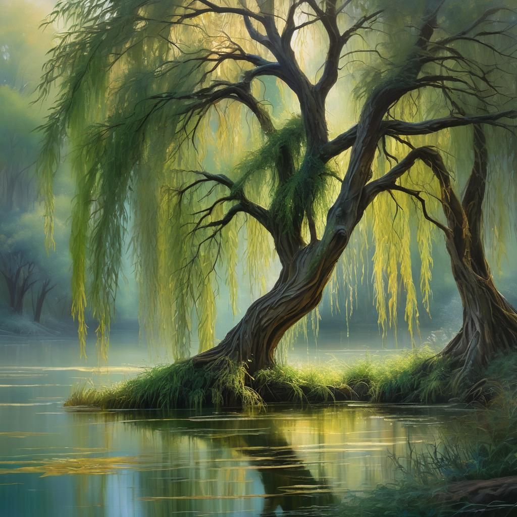 Willow Tree, Made Of String