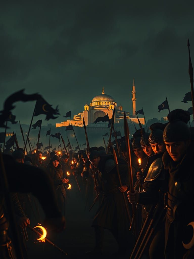 Relentless Ottoman Assault in a Forgotten City