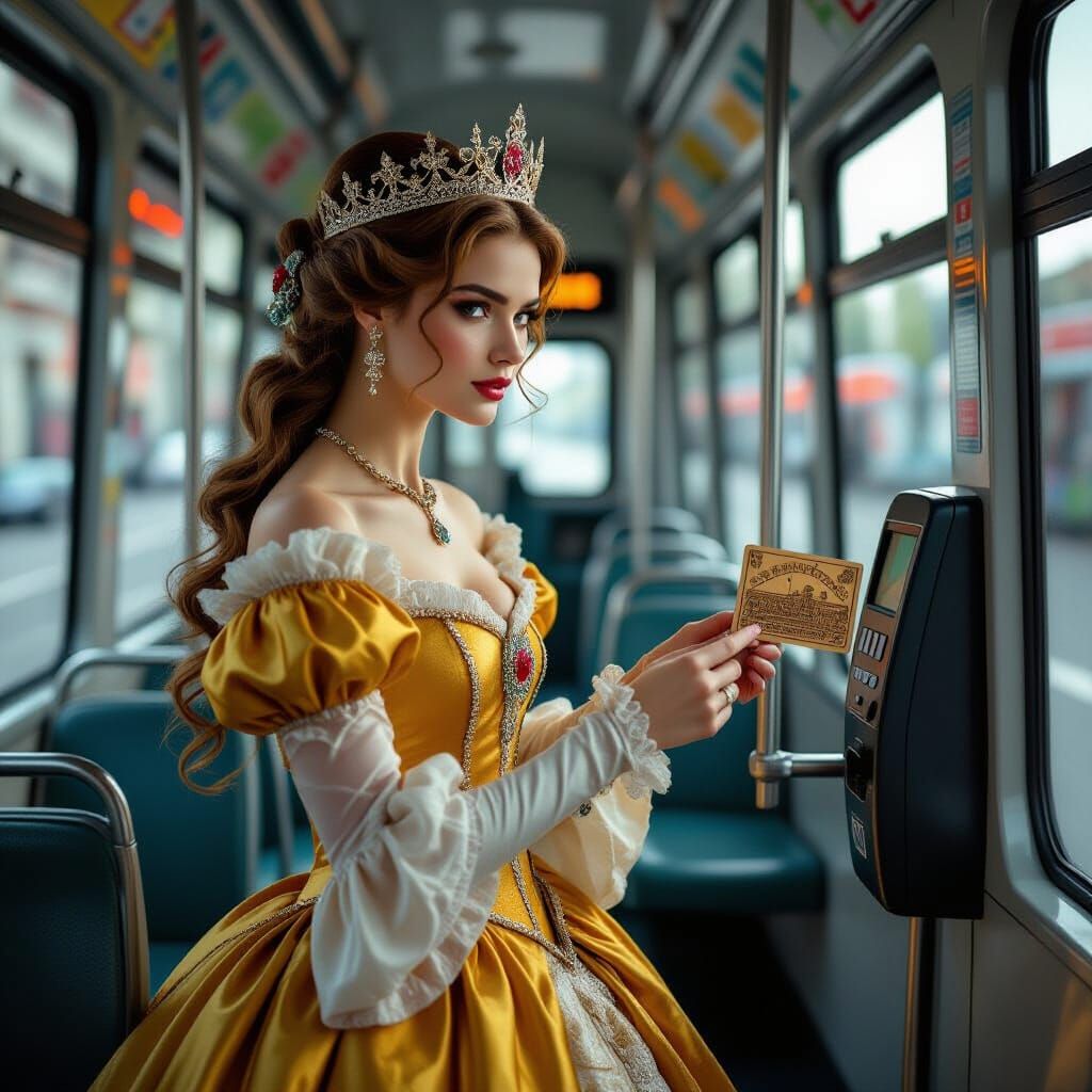 Princess on a Bus: Medieval Meets Modern