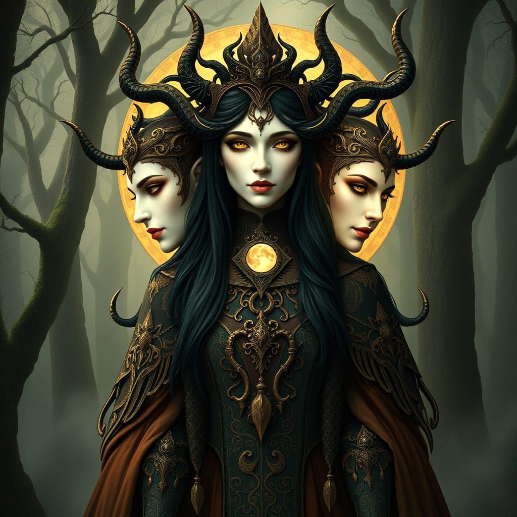 Majestic Madron: Divine Mother in Rackham, Mucha, Beksiński ...