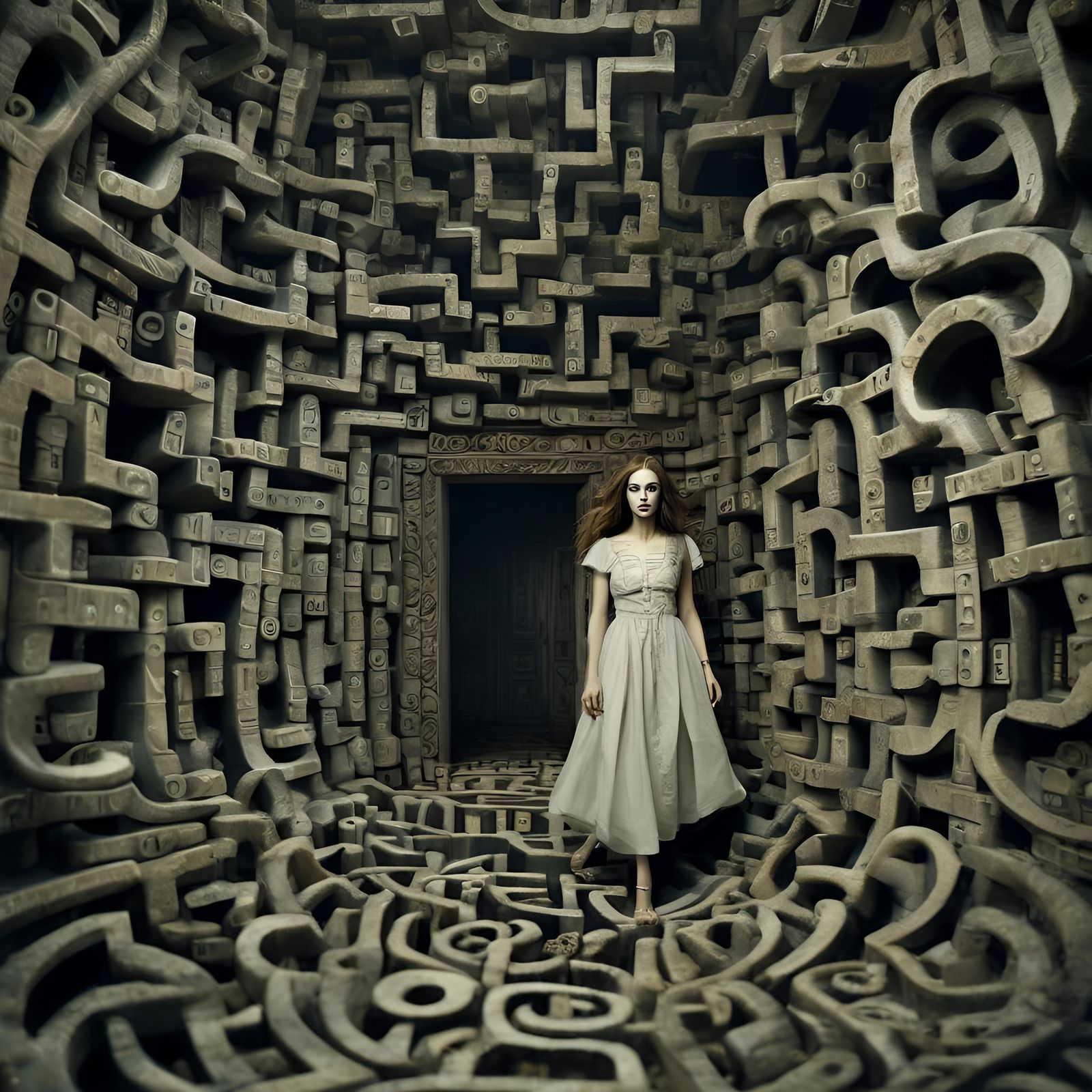 Surreal Labyrinth House Inspired by Lacombe and Vivanco