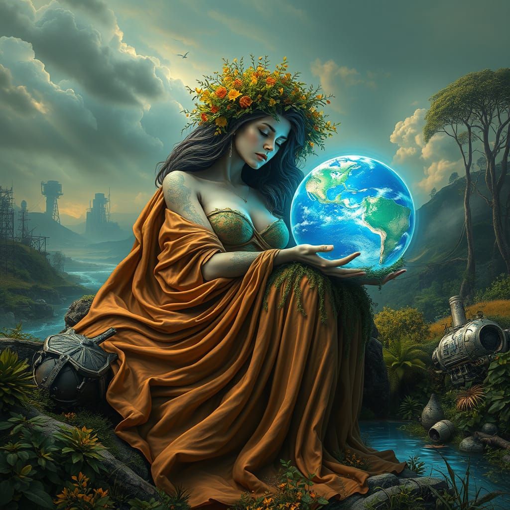 Mother Nature: Organic Meets Mechanical in Dreamscape