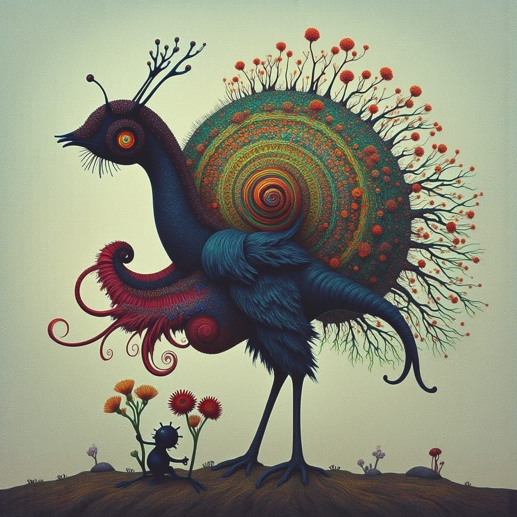 Neon Glitch Digital Art with Distorted Patterns