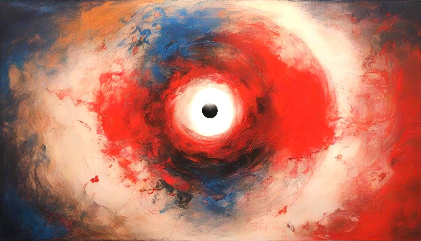 Harmonious Balance of Yin and Yang in Vibrant Colors