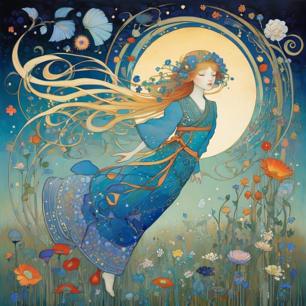 Whimsical Illustration Inspired by Multiple Artists