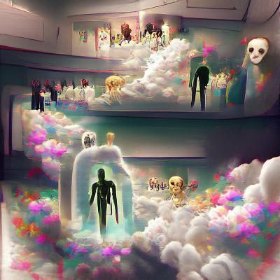 Conceptual Image of the Afterlife