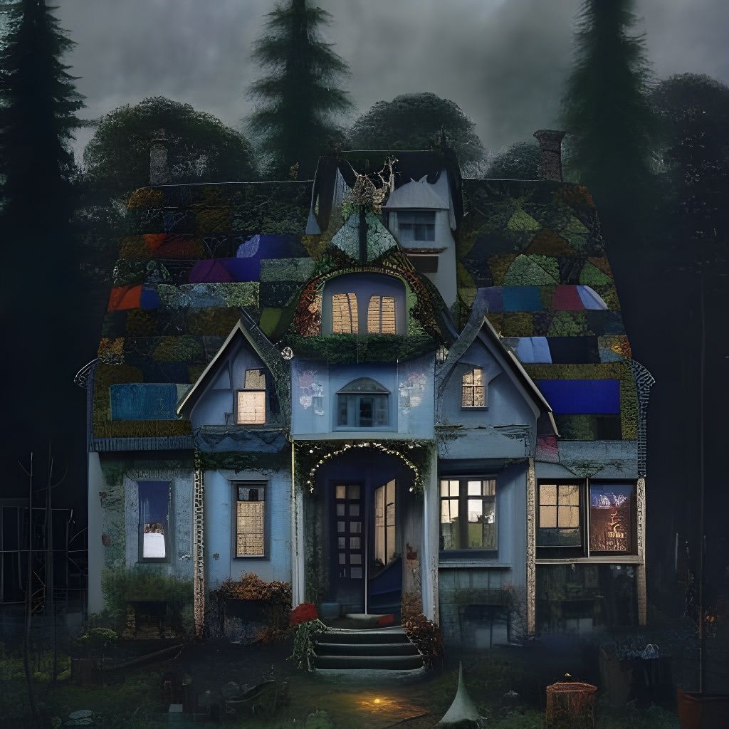 Quilted house